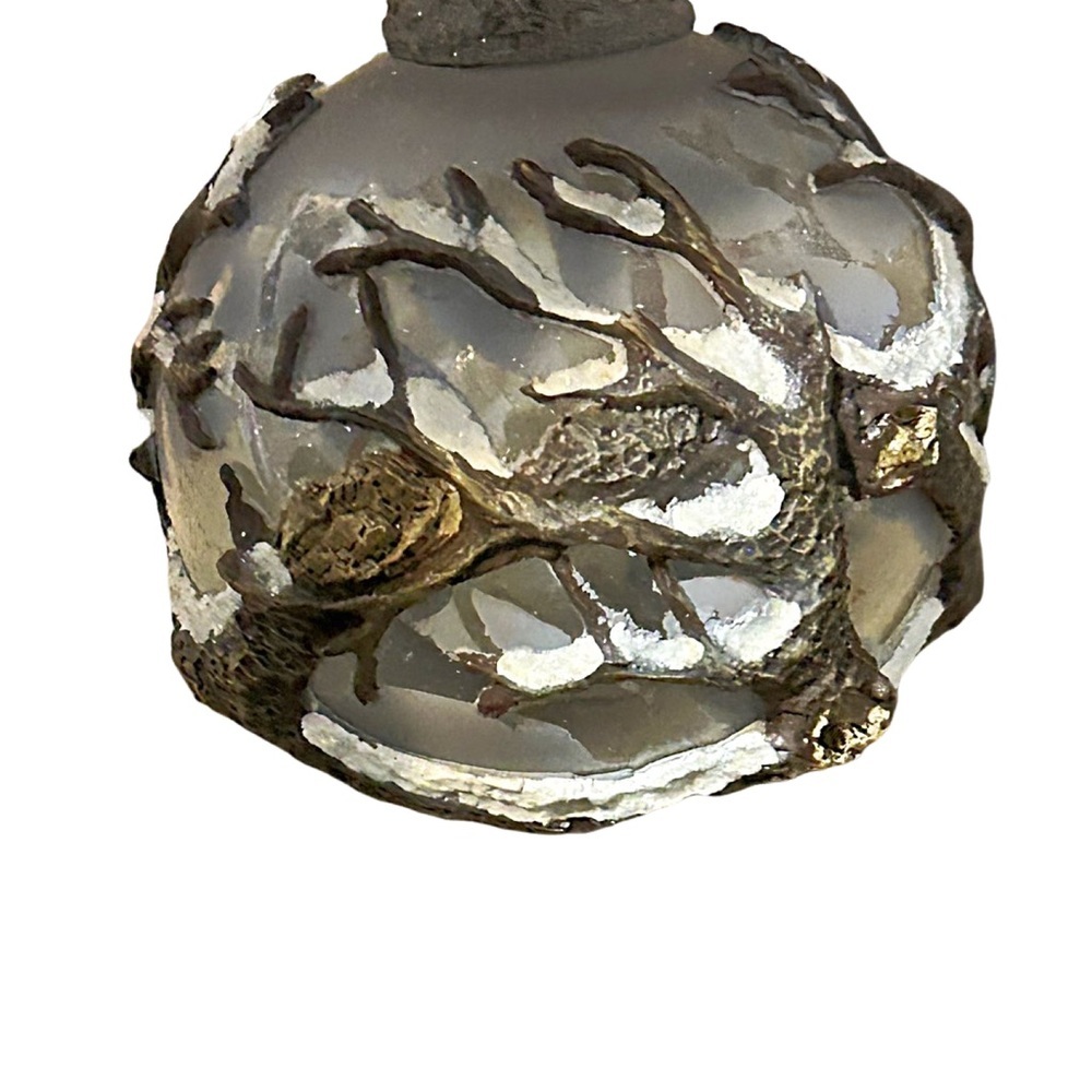 Bradford Editions Wolf Ornament (2000) + Silver Mercury Ornament (2009) Set - Picture 4 of 8